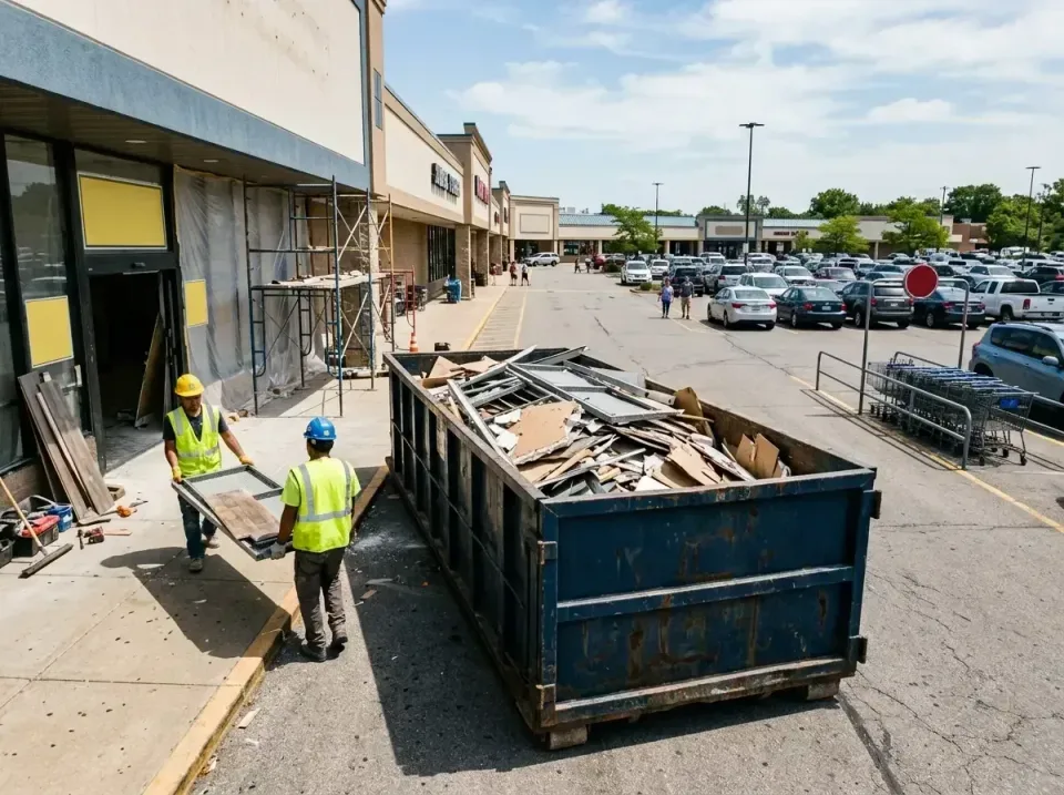 retail-store-renovation-debris-003 — frequently asked questions, Roll-off Dumpster Rentals in Four Corners, MD